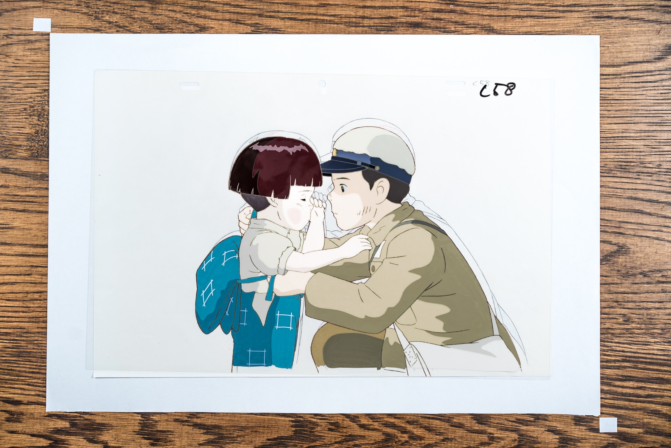 Grave of the Fireflies, Grave of the Fireflies anime cel