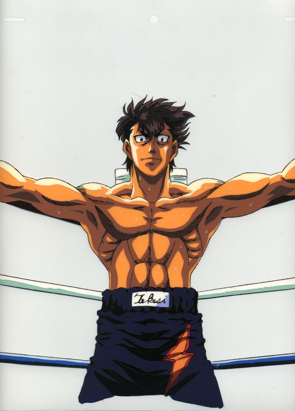 HAJIME NO IPPO TAKESHI SENDO ANIME PRODUCTION CEL 10