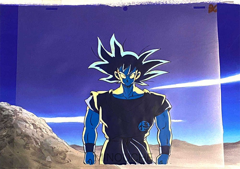 Dragon Ball Z Goku Pan Production Cel with Master Background and, Lot  #17125