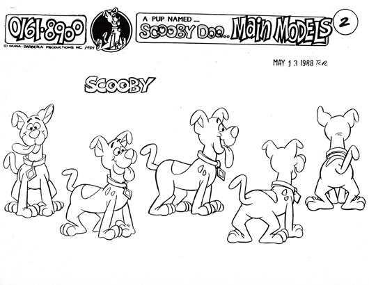 a pup scooby doo coloring pages - photo #10