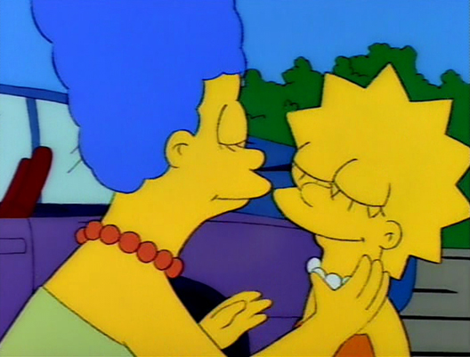 This is right before Lisa and Bart leave for Kamp Krusty. 