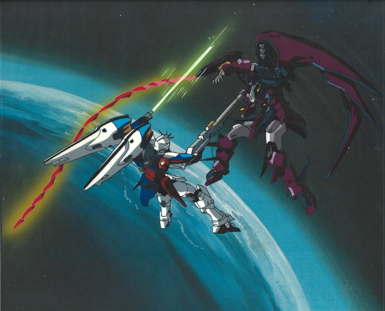 Anime Cel Showcase Gundam Wing