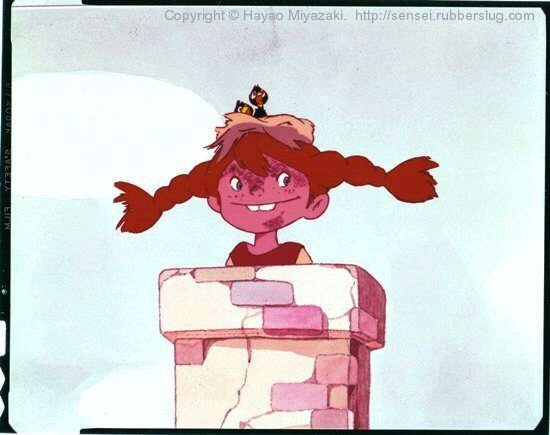 Sensei's Anime Gallery - Pippi Longstocking 1 (Miyazaki/Takahata, 1971):  Image Boards and Test Cels
