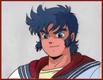 Samurai Troopers Ronin Warrios Cel - Suzunagi dans Message OVA Ep 4