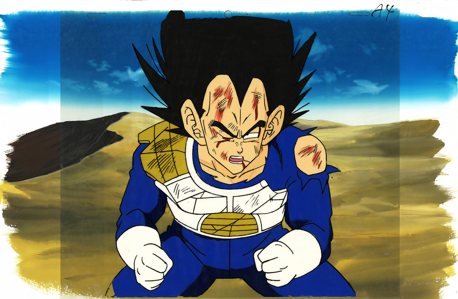 A Look Back In Anger DragonBall Z Vegeta