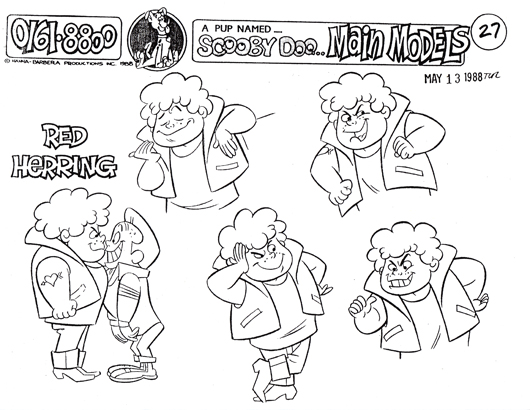 Like A Butterfly - Model Sheets - A Pup Named Scooby Doo