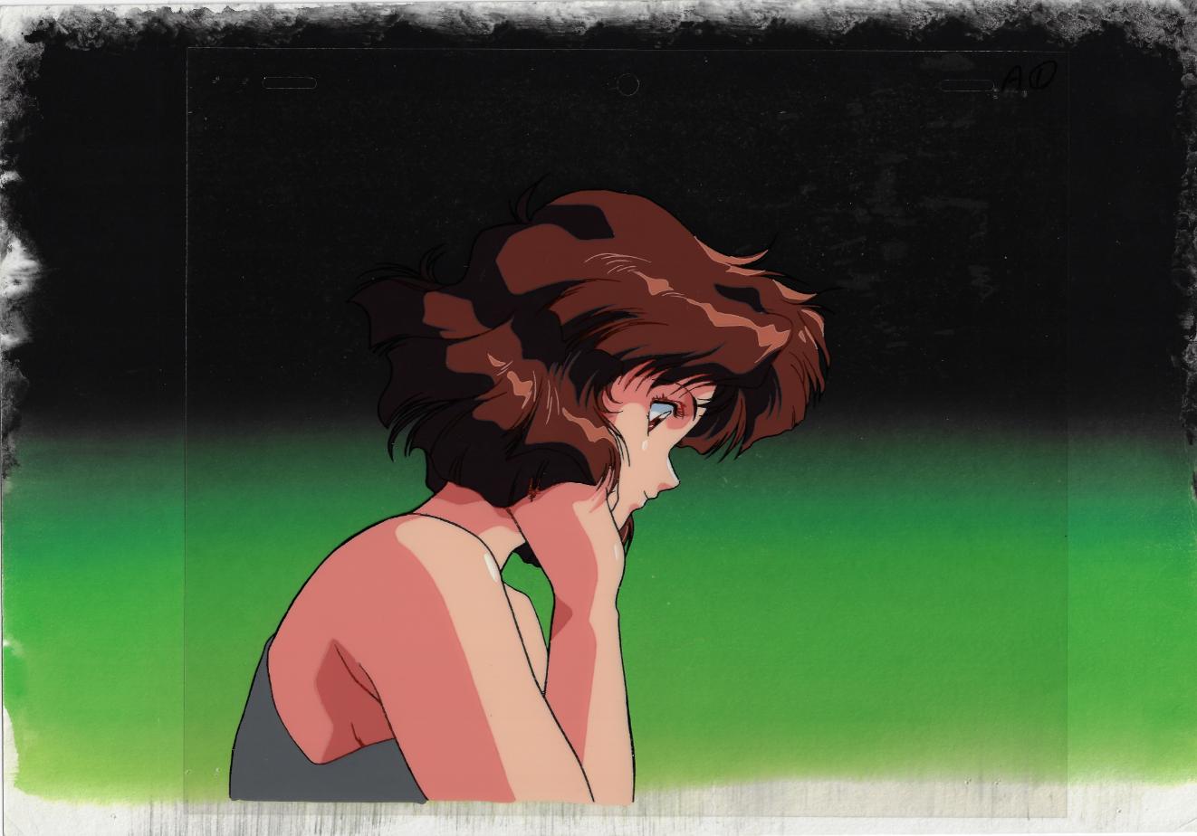 セル画 バブルガムクライシス レイカ・張 うるし原智志 アニメ 80年代